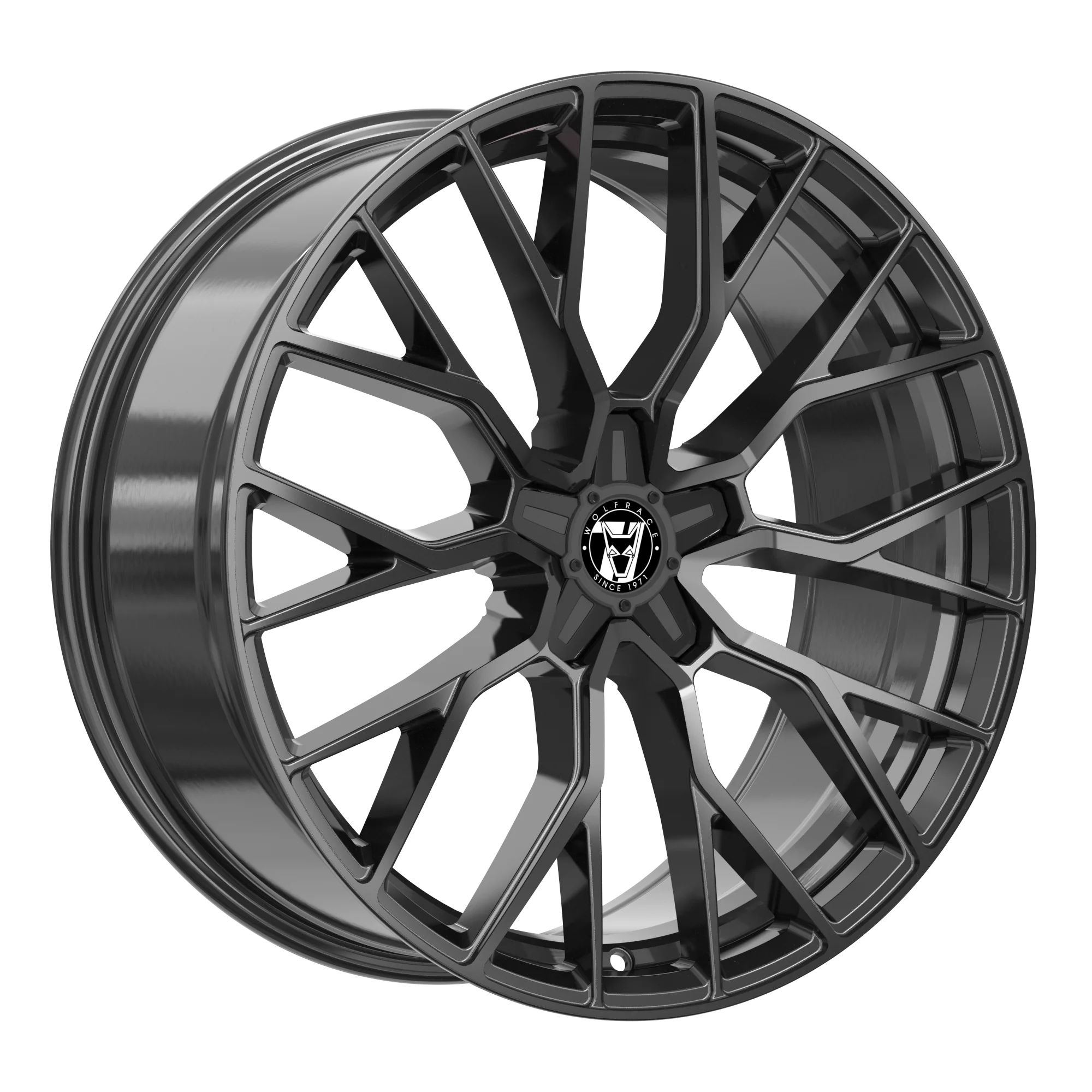Wheel & Tyres Package( Wolfrace 71 Munich GTR Black Edition Gloss Raven Black + 245/45R20 FALKEN FK520 103Y XL )