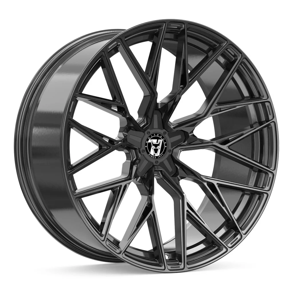 Wheel & Tyres Package( Wolfrace 71 Wolfsburg GTR Black Edition Gloss Raven Black + 255/35R20 MICH PILOTSPORT4 VO 97WXL )
