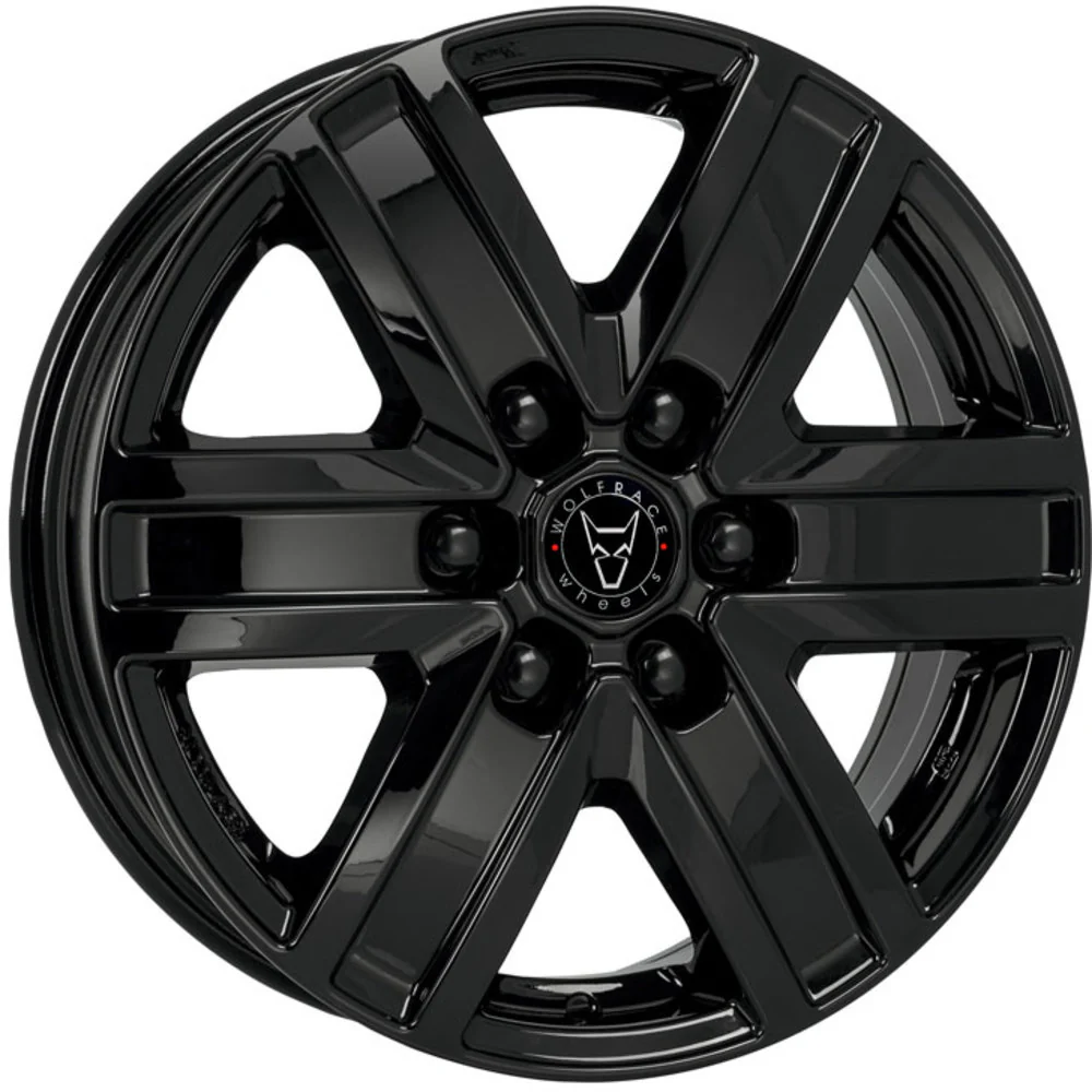 Wolfrace Eurosport TUV Transporter diamond black