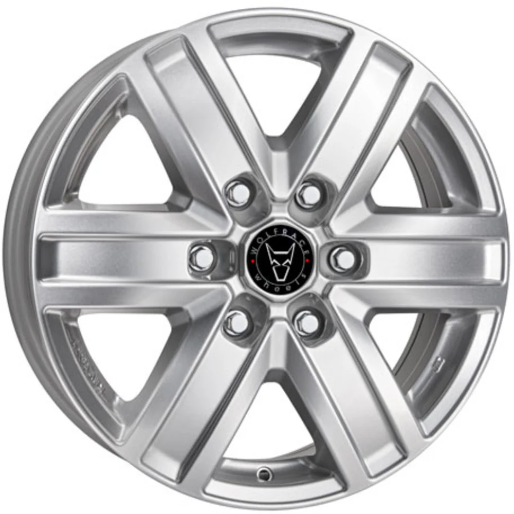 Wheel & Tyres Package( Wolfrace Eurosport TUV Transporter polar silver + 215/60R17 CO EC5 96H )