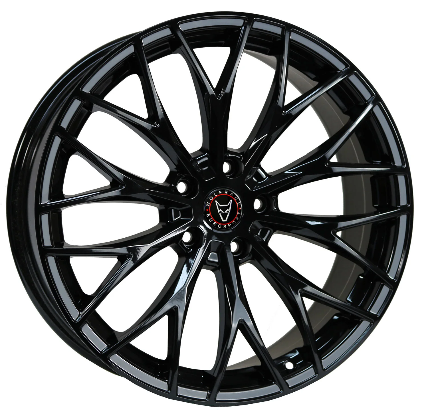 Wheel & Tyres Package( Wolfrace Eurosport Wolfsburg Gloss Black + 255/35R20 DU QTMX[1] 97YXL RO1 )